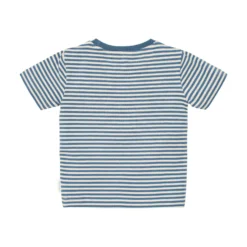 Shirt korte mouw - Blauw - Indigo Sand Stripe