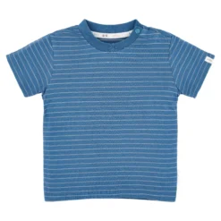 Shirt korte mouw - Blauw - Indigo Stripe