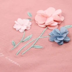 Shirt korte mouw - Ruches - Roze