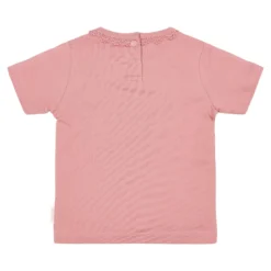 Shirt korte mouw - Ruches - Roze