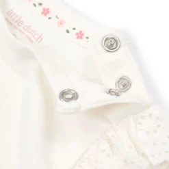 Shirt korte mouw - Wit - Bloemen