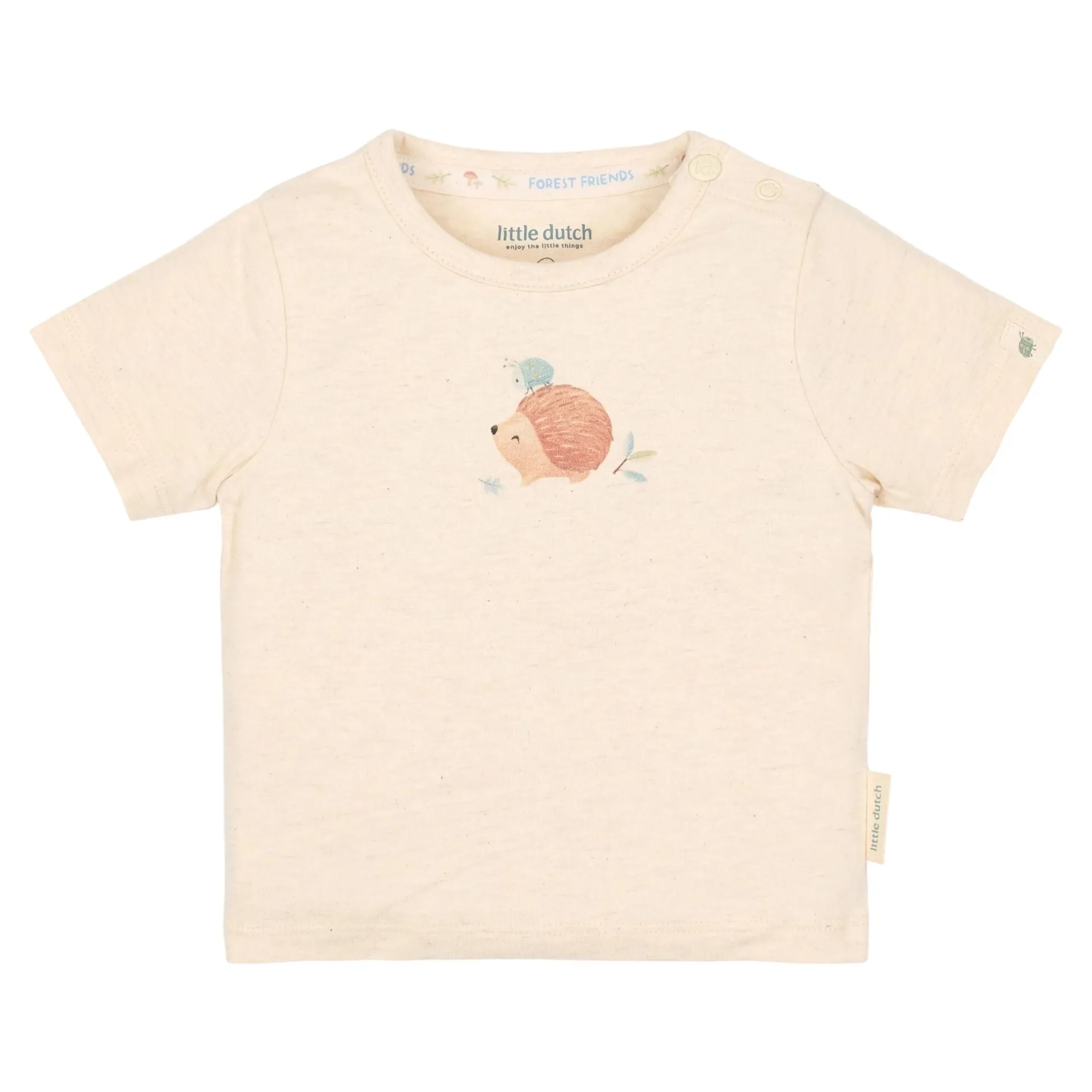 Shirt korte mouw - Zand