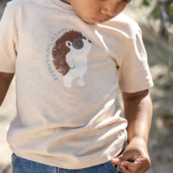 Shirt korte mouw - Zand - Egel