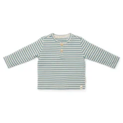 Shirt lange mouw - Blauw - Forest Friends - Stripe