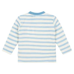 Shirt lange mouw - Blauw - Steel Blue Stripe