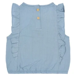 Shirt mouwloos - Blauw