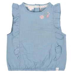 Shirt mouwloos - Blauw