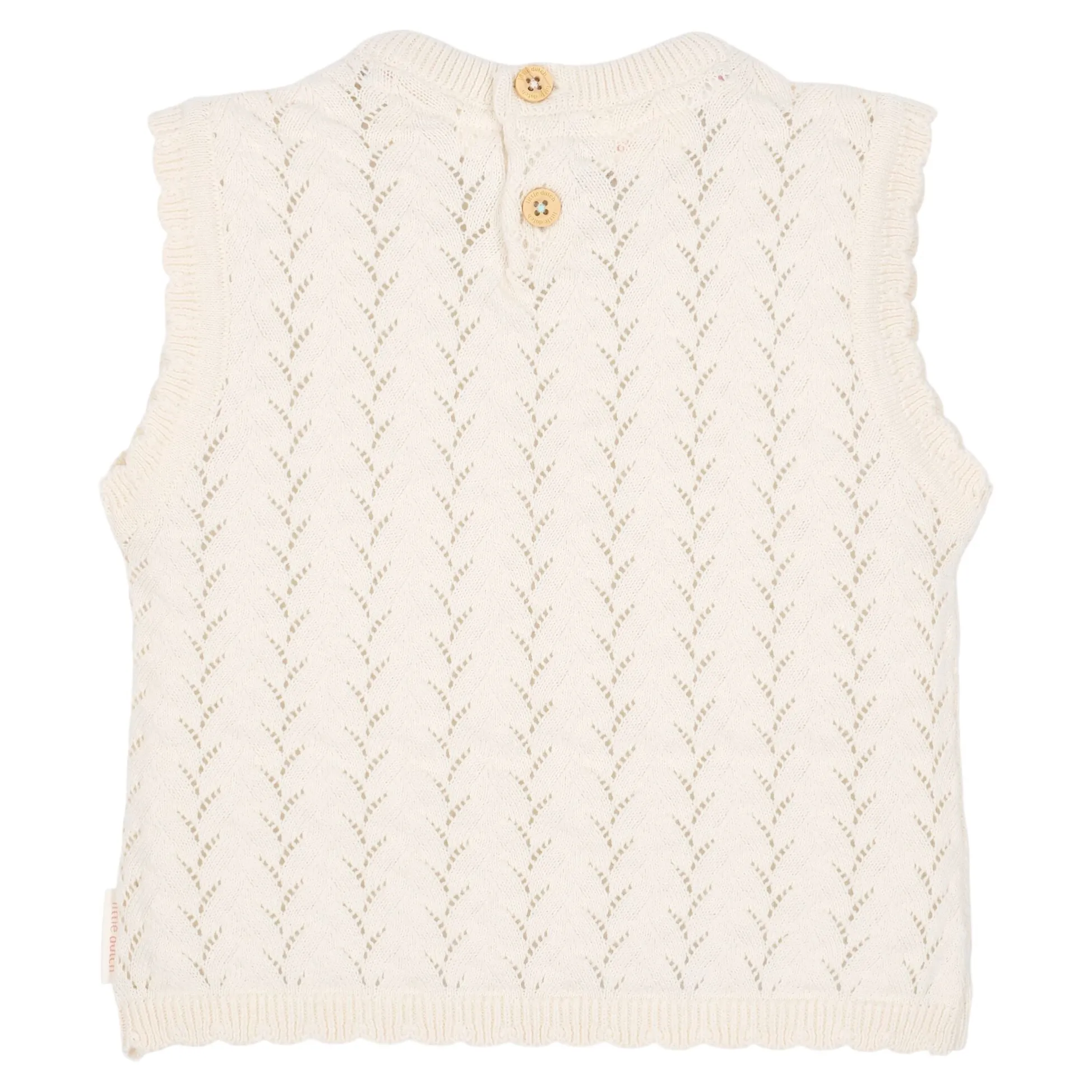 Singlet gebreid - Wit