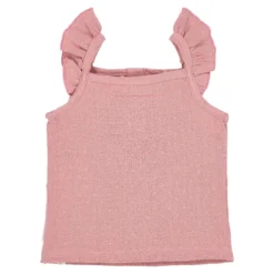 Singlet - Ruches - Roze