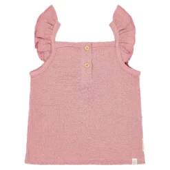 Singlet - Ruches - Roze