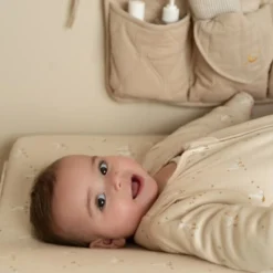 Slaapzak winter – Beige – Maat 90 cm – Newborn Naturals – Little Goose