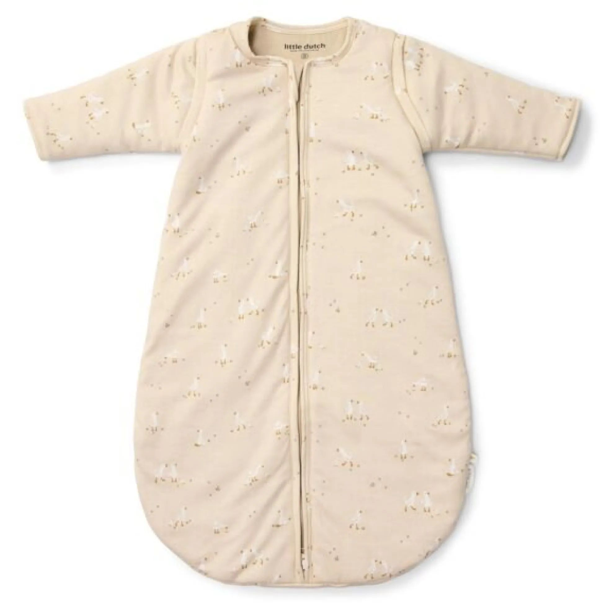 Slaapzak winter – Beige – Maat 70 cm – Newborn Naturals – Little Goose