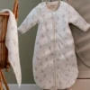 Slaapzak winter – Wit – Maat 90 cm – Newborn Naturals – Baby Bunny