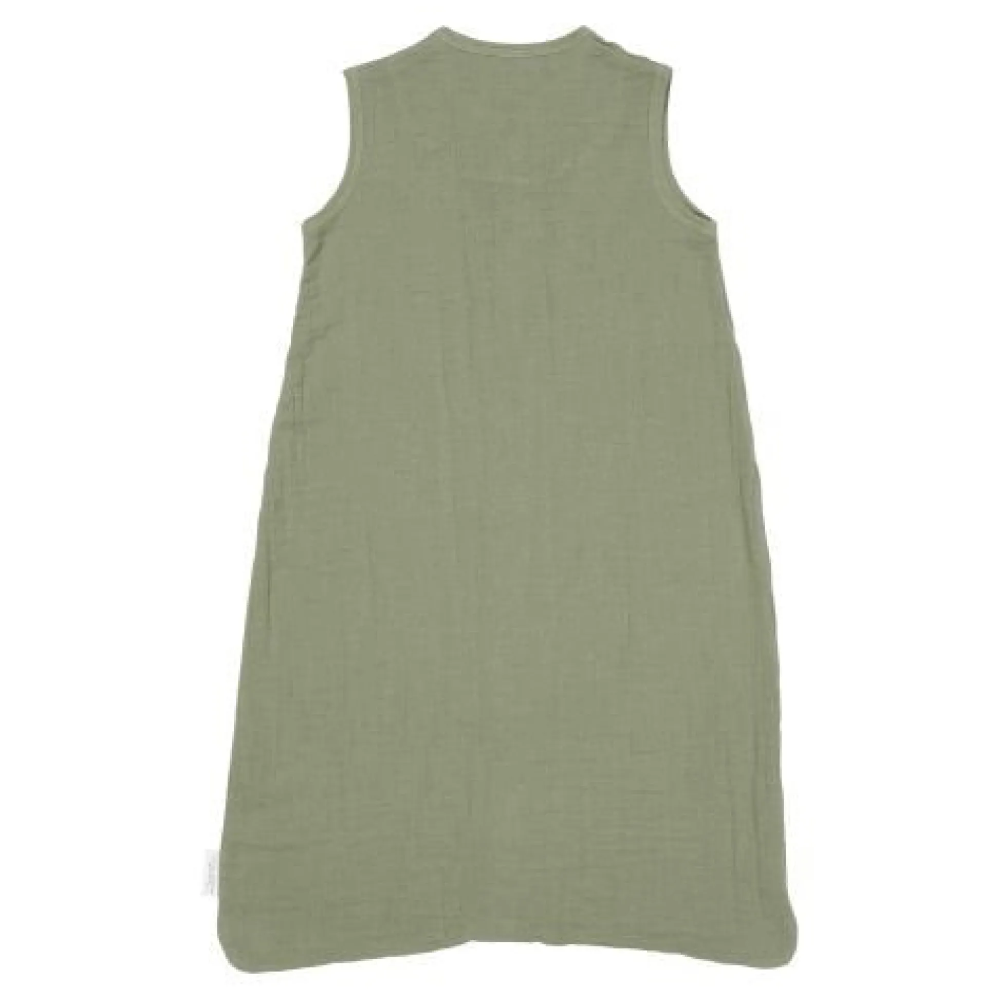 Slaapzak zomer hydrofiel 70 cm - Groen - Maat 70 cm - Little Farm