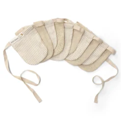 Slinger met vlaggetjes - Beige - Essentials