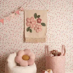 Slinger met vlaggetjes - Roze - Fairy Garden - Fairy Floral