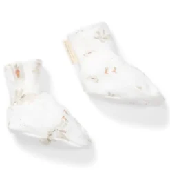 Slofjes - Wit - Newborn Naturals - Baby Bunny