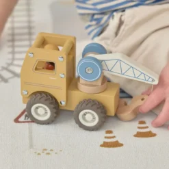 Speelkleed auto's - Beige