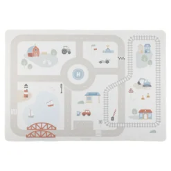 Speelkleed auto's - Beige