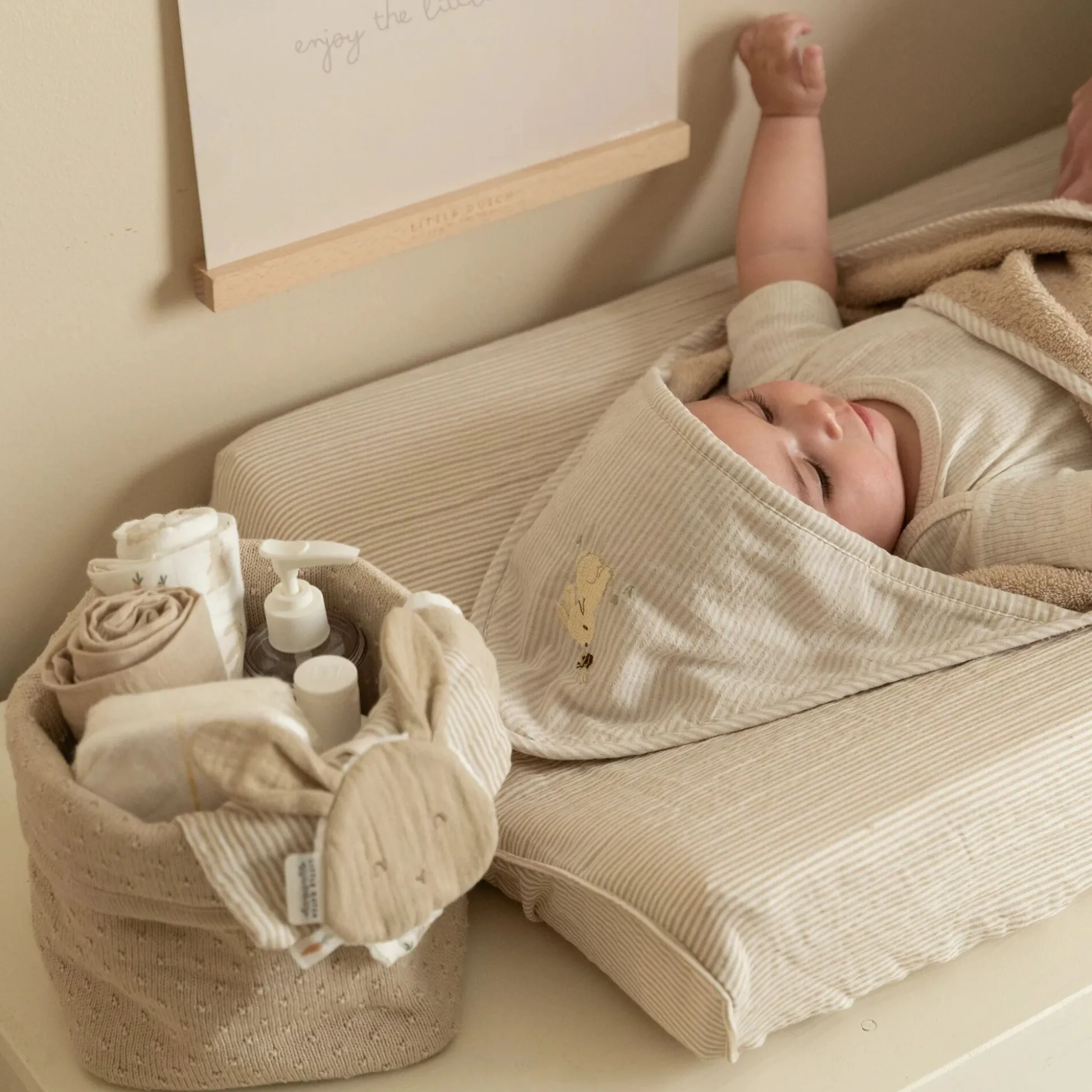 Speendoekje - Beige - Newborn Naturals - Baby Bunny