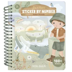 Stickerboek op nummer - Jim