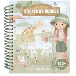 Stickerboek op nummer - Rosa