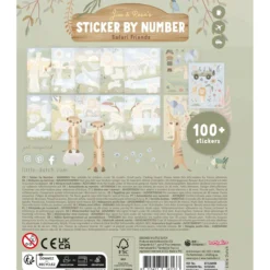 Stickerboek op nummer - Rosa