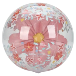 Strandbal 3D Figuur Pink Flowers