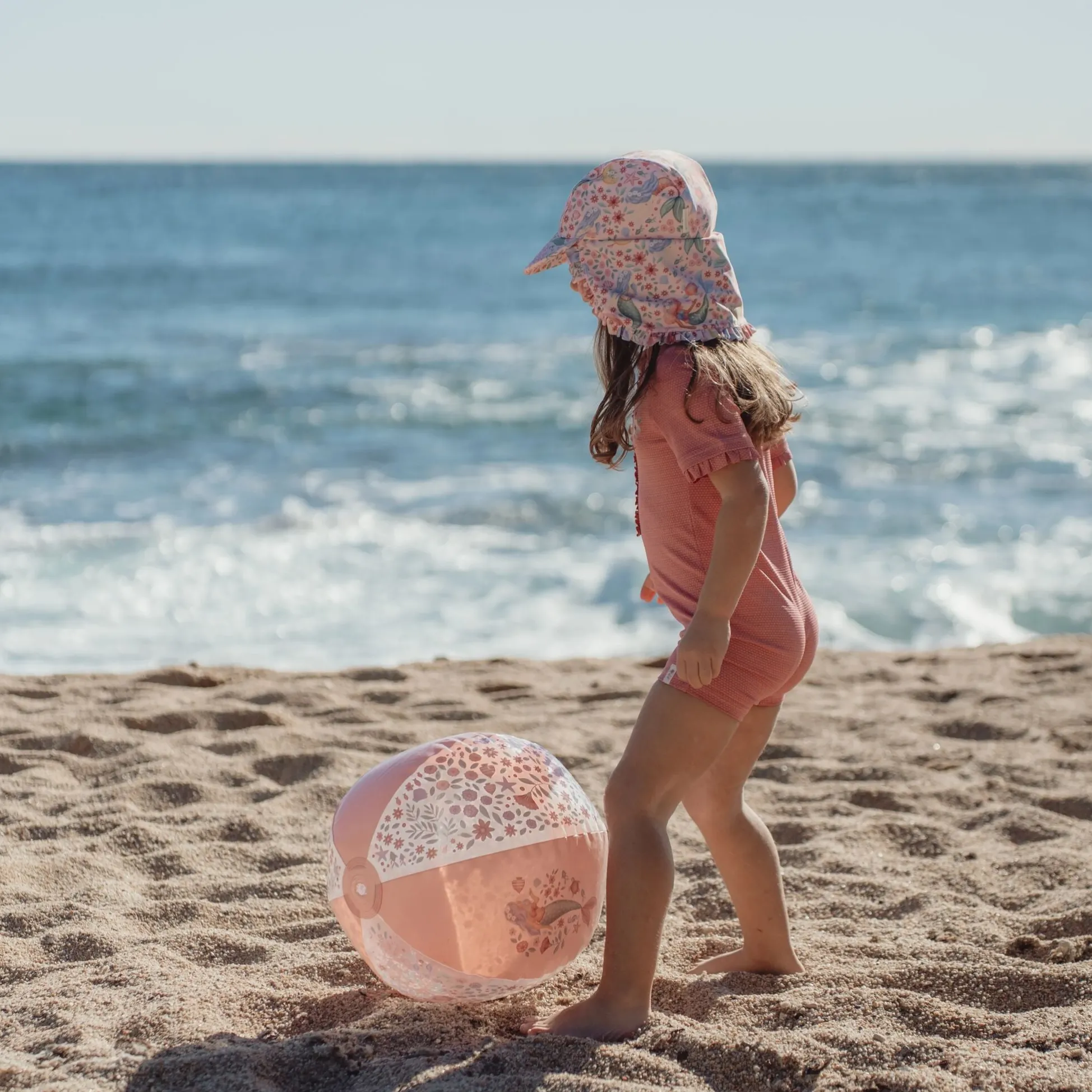 Strandbal - Roze - Dreamy Mermaid