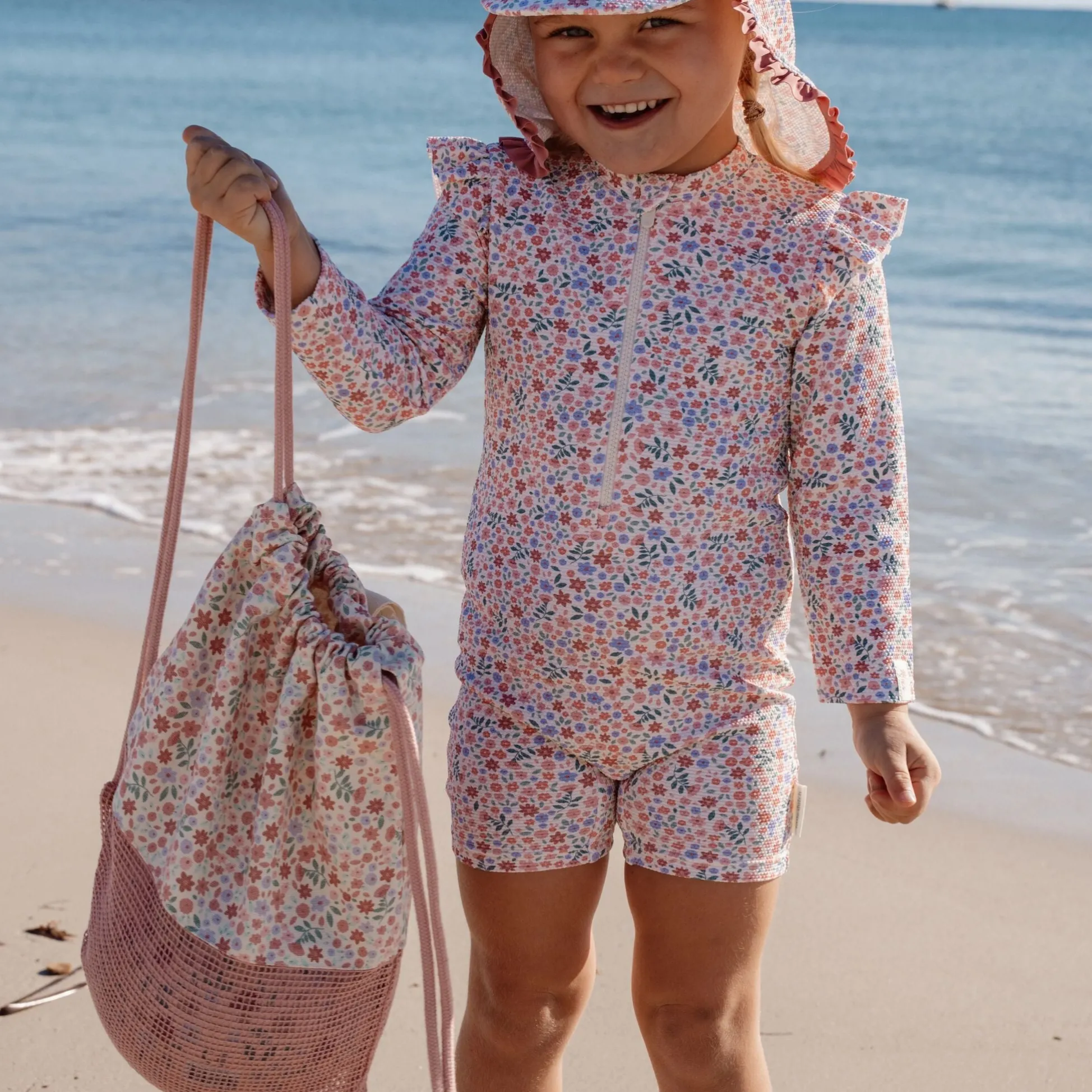Strandtas - Roze