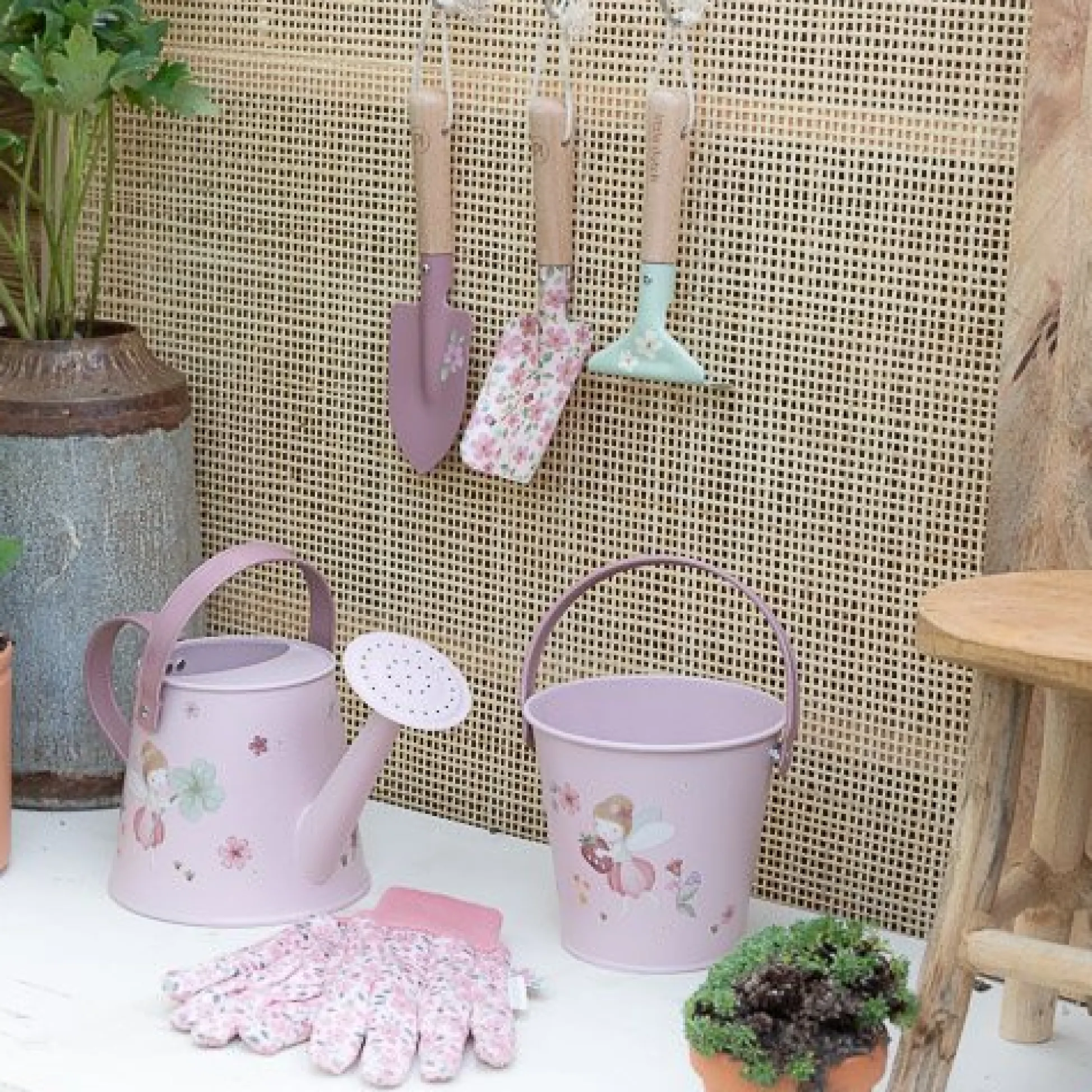 Tuingieter - Roze - Fairy Garden
