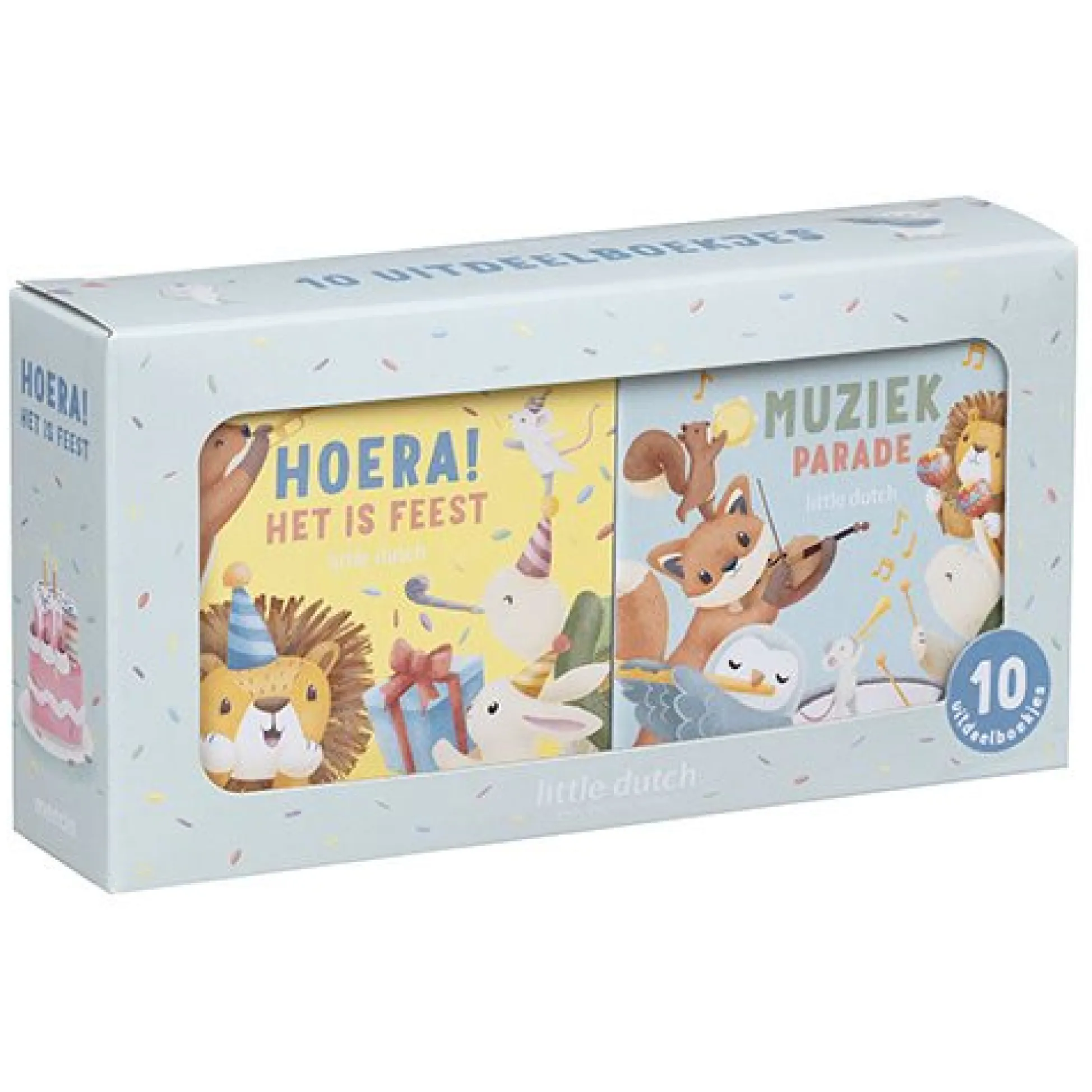 Uitdeelboekjes - Hoera! Het is feest & Muziekparade - NL