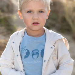 Vest met capuchon - Zand