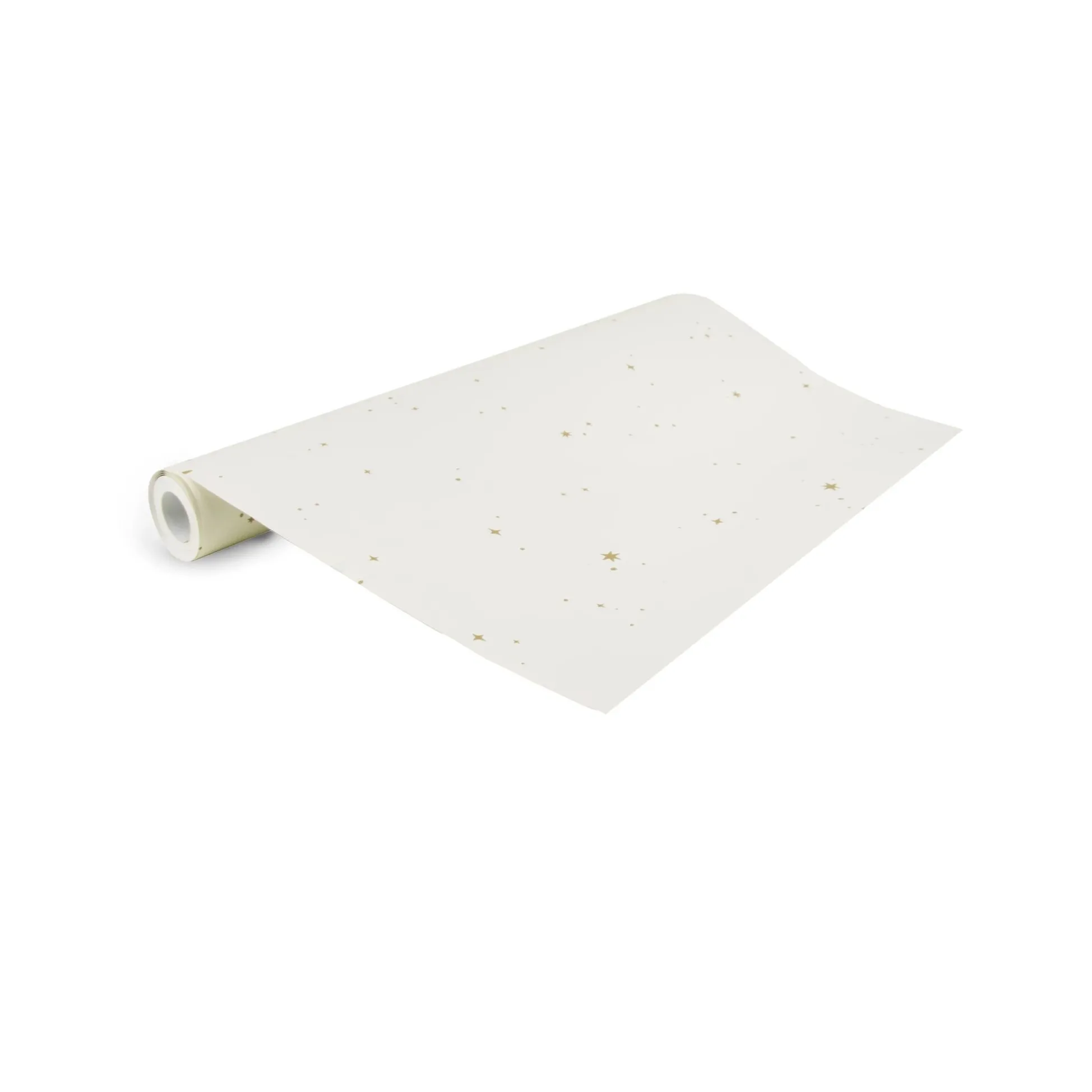 Vliesbehang – Wit – Newborn Naturals – Moon & Stars