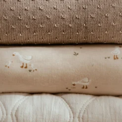 Wiegdeken - Fleece - Beige - Newborn Naturals - Little Goose