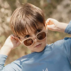 Zonnebril - Bruin - Streepjes