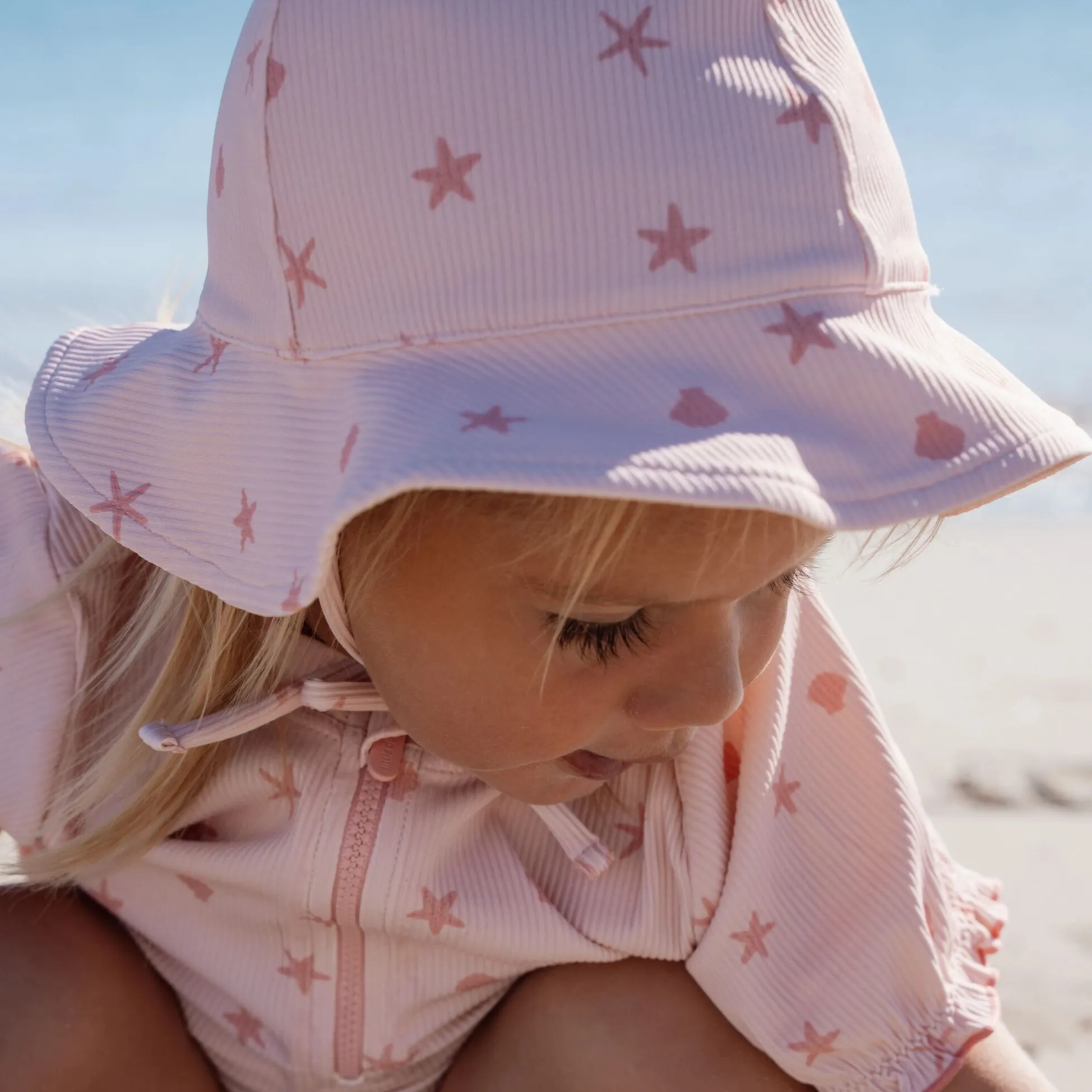 Zonnehoedje - Roze - Dreamy Seashells