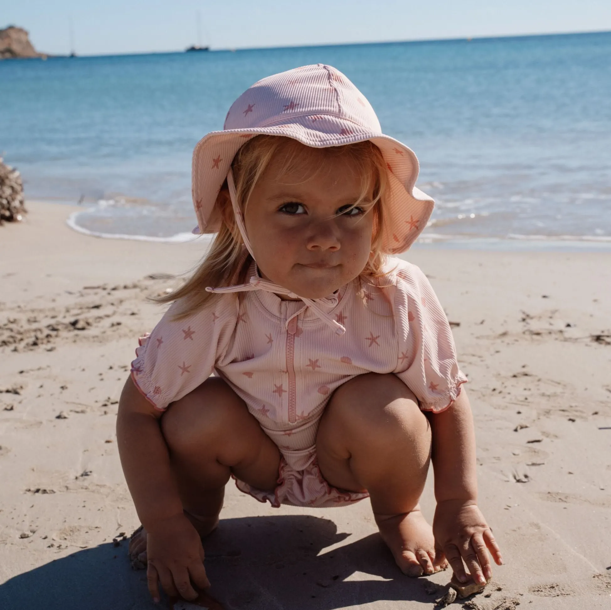 Zonnehoedje - Roze - Dreamy Seashells