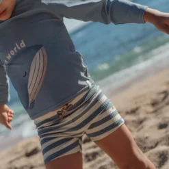 Zwembroek - Blauw - Ocean Blue Stripes