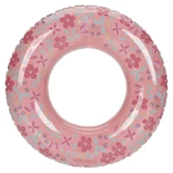 Zwemring Pink Flowers 50 cm