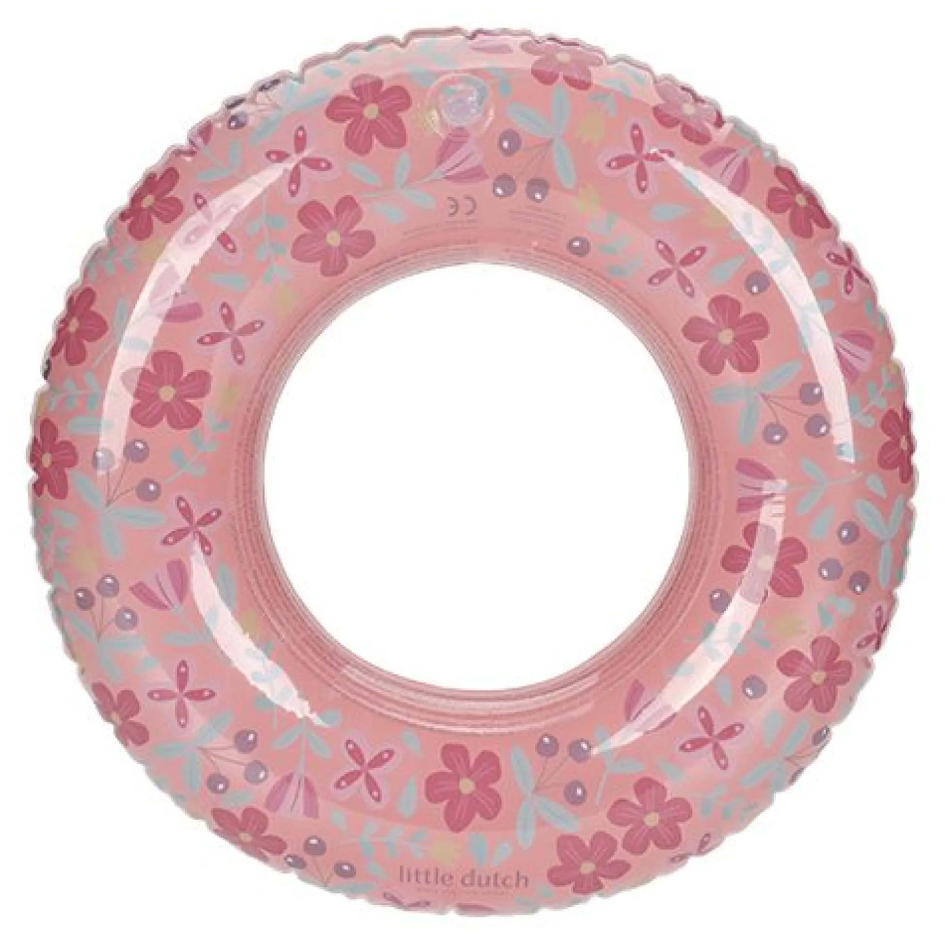 Zwemring Pink Flowers 50 cm