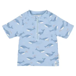 Zwemshirt korte mouw - Blauw - Ocean Splash