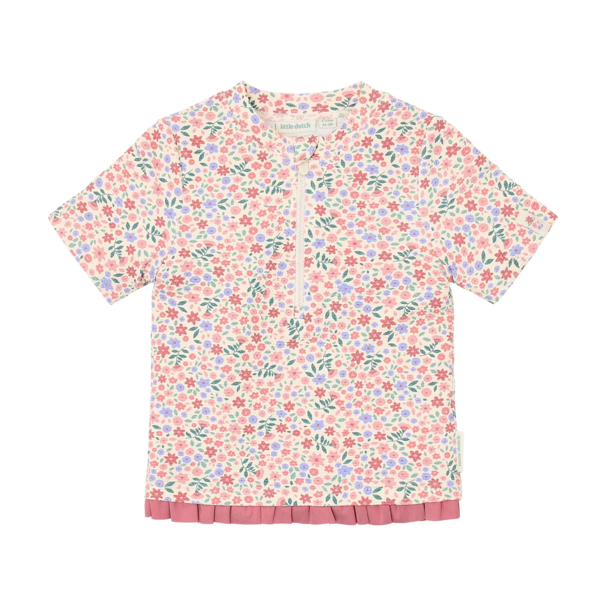 Zwemshirt korte mouw - Dreamy Flowerfield
