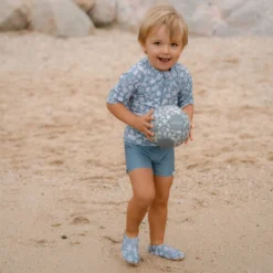 Zwemshirt korte mouw - Lichtblauw - Sea Life