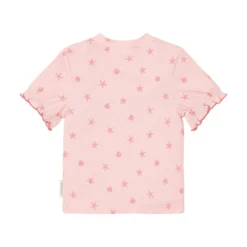 Zwemshirt korte mouw - Roze - Dreamy Seashells