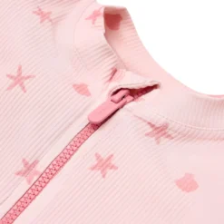 Zwemshirt korte mouw - Roze - Dreamy Seashells