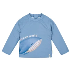Zwemshirt lange mouw - UPF 40 - Blauw