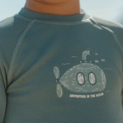 Zwemshirt lange mouw - UPF 40 - Groen
