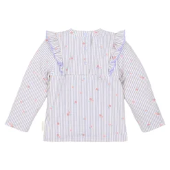 Zwemshirt lange mouw - UPF 40 - Paars - Dreamy Stripes