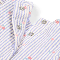 Zwemshirt lange mouw - UPF 40 - Paars - Dreamy Stripes